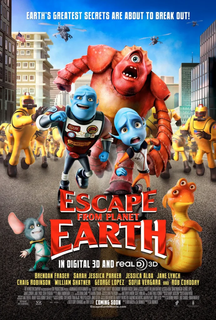 ESCAPE FROM PLANET EARTH 3D (2013)
