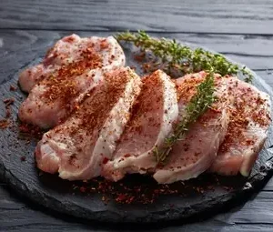 FREE FROM BONE IN WILD BOAR SIRLOIN CHOPS $5.68/lb