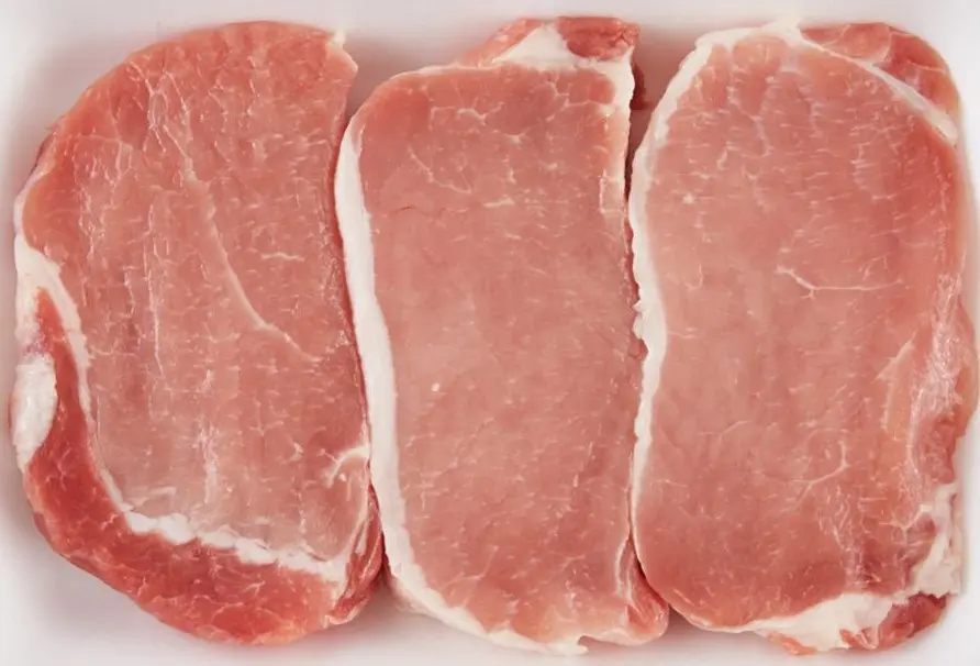 FREE FROM BONELESS WILD BOAR CENTRE CHOPS, CLUB PACK $5.97/lb