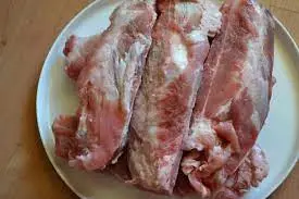 FREE FROM WILD BOAR BREAST BONES, TRAY PACK $2.98/lb